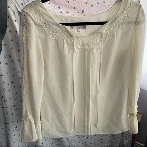 Dainty White Blouse